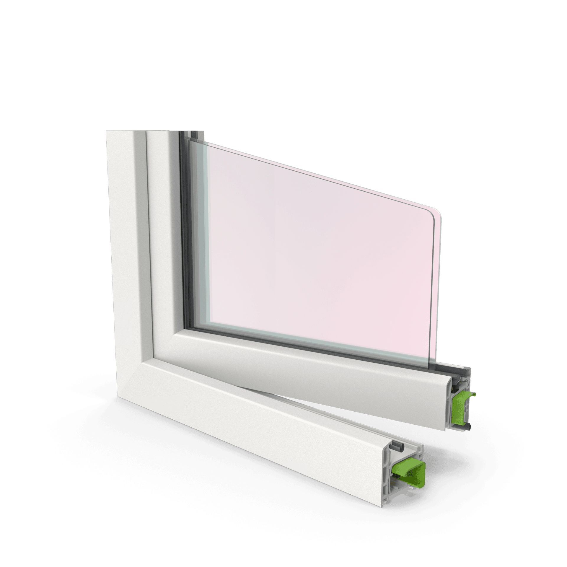 Ventana PVC Replus de alta calidad