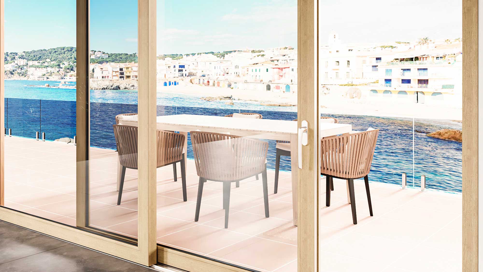 Persiana eléctrica con domótica integrada